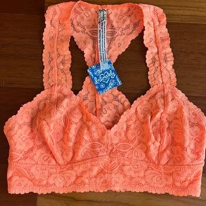 NWT Free People Intimately lace bralette - S